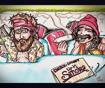 Image result for Cheech and Chong Drawings Cartoon