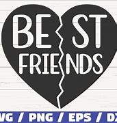 Image result for Best Friends Forever Heart Cut Out