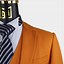 Image result for Black Suit Orange Vest