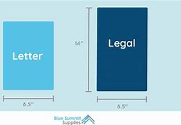 Image result for Letter and Legal Size Paper