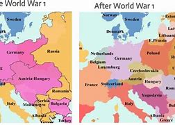Image result for Europe After World War 1 Map