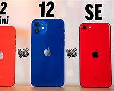 Image result for iPhone SE vs iPhone 12 Mini