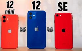 Image result for iPhone 12 Mini Compared to SE Second-Gen