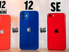 Image result for iPhone 12 vs SE Size Comparison