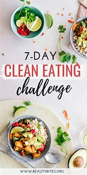 Image result for 7 Day Clean Eating Challenge