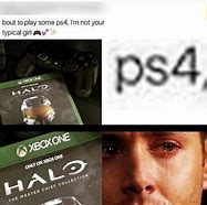 Image result for Xbox V PS4 Meme Girl