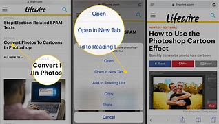 Image result for Using Safari Browser On iPhone