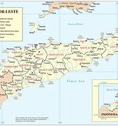 Image result for Mapa Timor Leste
