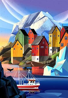 Greenland Houses on Behance