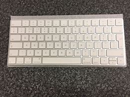 Image result for Apple Wireless Keyboard with Bluetooth Silver Grade B