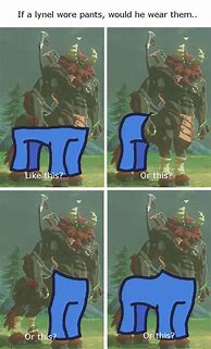 Image result for Zelda BOTW Memes Clean