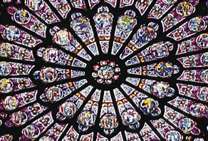 Image result for Notre Dame Blue Rose Window