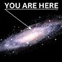 Image result for You Are Here Galaxy Meme