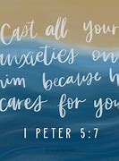 Image result for 1st Peter Chapter 5 Verse 7 Wallpaper