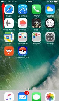 Image result for Symbols On iPhone 5 Screen