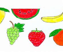 Image result for Fruits Basic Drawing