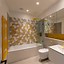 Image result for Mustard Yellow Bathroom