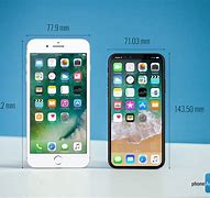Image result for iPhone 8 Normal vs iPhone 7 Normal Size