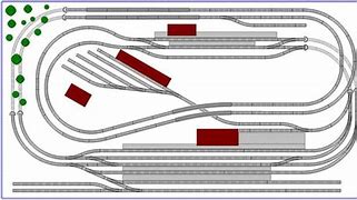 Image result for N Scale Train Layouts 4X8