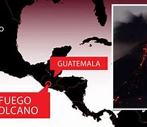 Image result for Guatemala Volcano of Fire Map