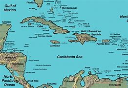 Image result for Caribbean Islands Map Labeled