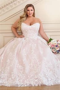 Image result for Pink Wedding Dress