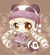 Image result for Panda Anime Chibi Cute