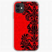 Image result for Red Iphone13 in Floral Phone Case