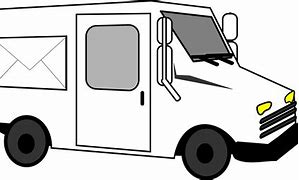 Image result for USPS Mail Truck Clip Art