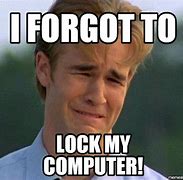 Image result for Forgot to Lock Computer Cat