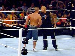 Image result for The Rock vs John Cena Feud