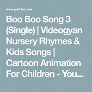 Image result for Boo Boo Song Challenge