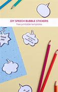 Image result for White Text Bubble Stickers