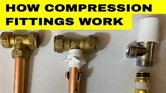 Image result for Compression Repair Copper Pipe