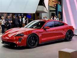 Image result for Porsche TayCan Red