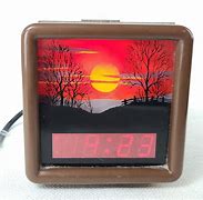 Image result for Spartus Sunset Clock