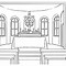 Image result for Cartoon Church Aisle