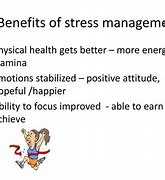 Image result for Benefits of Stress Management