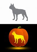 Image result for Boston Terrier Pumpkin Stencil