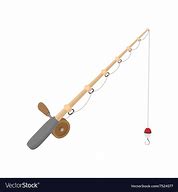 Image result for Fishing Rod Cartoon Image