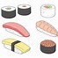 Image result for Sushi Drawing