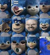 Image result for Cursed Sonic Movie Memes
