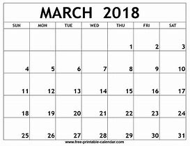 Image result for March Calendar Free Print