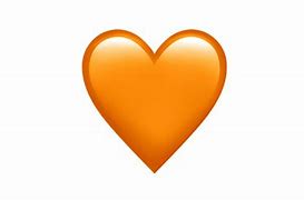 Image result for Orange Heart iPhone Emoji