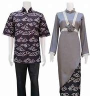 Image result for Model Baju Batik Kombinasi Polos
