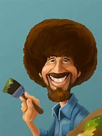 Image result for Bob Ross Cartoon Character