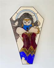 Image result for Wonder Woman Stained Glass