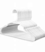 Image result for White Plastic Hangers with Notch