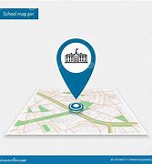 Image result for Pin of School On a Map Blue