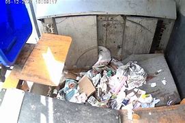 Image result for Inside Garbage Truck Hopper